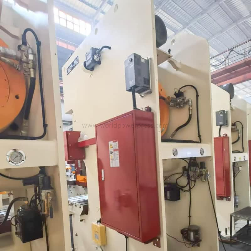 Mesin tekan bingkai 160ton C untuk stamping bagian logam